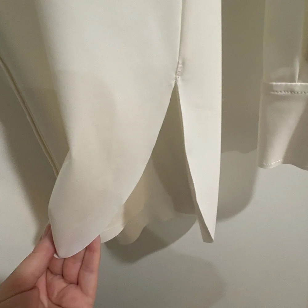 NWT Lysse SCHIFFER BUTTON UP BLOUSE size L - Picture 6 of 9